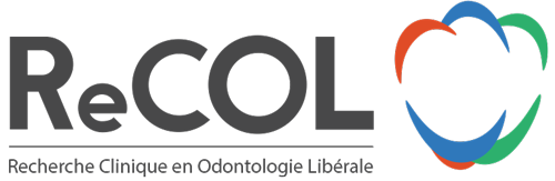 Logo ReCOL Réseau de Recherche Clinique en Odontologie Libérale